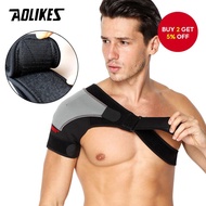Aolikes Adjustable Pressurized Sports Injury Tendonitis Anti-Sprain Single Shoulder Guard