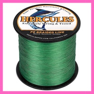 Hercules (HERCULES) PE Line Fishing Line, 4-Strand Braid, 15 Colors, Fishing Line for Long Casting, 
