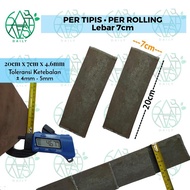 (20cm x 7cm) Per Rolling Daun Per Tipis Bahan Sabit Pisau
