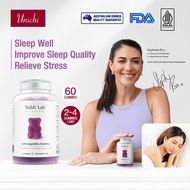 Great Value Offer【Official】Unichi Teddi Lab Gummy Hair/Nicotinamide/Apple Cider Vinegar/Ashwagandha/