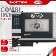 UNOX CHEFTOP MIND.MAPS 3 GN1/1 PLUS Countertop XEVC-0311-EPRM (5000W) Combi Oven Smart Baking Cooking LCD Touch Screen