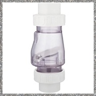 [feidan33.ph] One-Way 2-Port PVC Check Valve for Swimming Pools, 30-0041 50 Psi 1-1/2" Size
