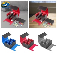 Perfeclan Trading Card Deck Box Organizer Large Capacity Kids Holder Storage Container for Collectib