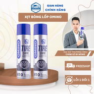 Xịt Dưỡng Bóng Vỏ Lốp Ô Tô OMINO M10 500ml Phục Hồi Lốp Xe Nhựa Đen - Chính Hãng Omino Vietnam