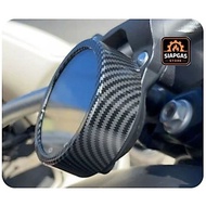 QJMotor SRV 250AMT LIBERO SRV 200 Speedometer Cover Carbon Panel Casing Protector Modification Acces