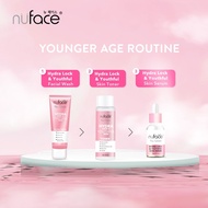 Nuface Nu Glow Hydra lock & Youthful Series Facial wash | Toner | Day cream | Night cream | Serum - 
