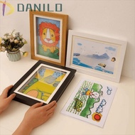 DANILO1 Magnetic Flip Photo Frame, A4/A3 Front Opening Flip Art Photo Frame, Simple Changeable Elast