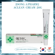 [Dong-A Pharm] Aclean Cream 20g, Ointment From Korea /Removal of Millet acne, Blackhead, whitehead /