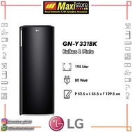 LG GN-Y331BK Kulkas 1 Pintu [195 L] Kapasitas Besar - Garansi Resmi