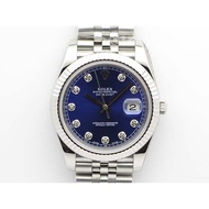 DL Datejust II 41mm Jub Flt SS/SS Blue Diam Noob A3235
