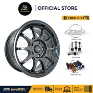 New Sport Rim SSR Type F 15inch 15x7 5x114.3 ET40 Matt Black Exora Preve Suprima Ertiga BRV Innova R