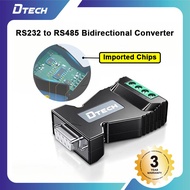 DTECH rs232 To rs485 Converter Passive Industrial Grade 232 485 Two-Way Transmission Communication P