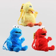 And Soft Snuggly Sesame Street Plush Backpack Elmo Cookie Monster Big Toy Bird Doll