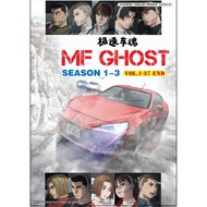 DVD Anime MF Ghost TV Series Season 1+3 Vol.1-37End 极速车魂