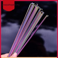 [crazyshopee] Bicycle oil slick Spoke  / Road 259/261/271/273/291/293MM cycling spokes