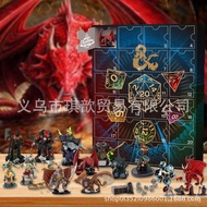 Advent Cross-Border  24 Dungeons& Calendar  Dragons Dungeons and Dragons GiftsAre 3C1J