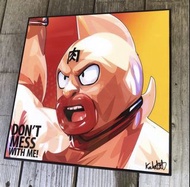 Kinnikuman 筋肉人 /Don’t Mess With Me - Keetatat Sitthiket Famous Popart - 泰國畫家畫作 - 普普風藝術 - 正版掛畫 - 預購📦生