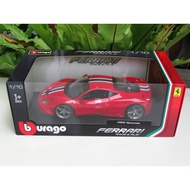 Bburago 1/18 Ferrari 458 Speciale Diecast Car Model Sport Car (Red) 1:18