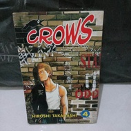 Komik Crows 4 by Hiroshi Takahashi