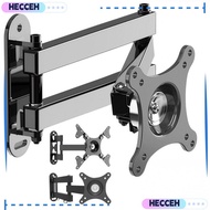 HECCEH LCD Monitor Bracket, 10-37in Rotatable Computer Bracket, Universal Extendable Wall Mount Stur