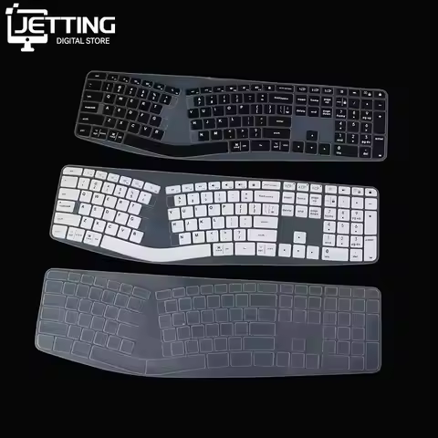1pc Keyboard Cover For ERGO K860 For Logitech Business Silicone Laptop Notebook Protector Skin Case 