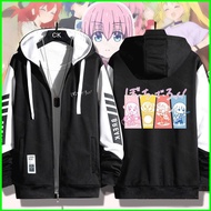 BOCCHI THE ROCK Gotoh Hitori anime zipper Hoodie coat jacket Unisex Top