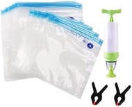 SmartShopping Food Bags Reusable Ziplock Sous Vide Vacuum Seal Bag Compatible With Anova Joule Cooke