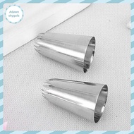 Adfz 6B Stainless Steel Icing Nozzle Decor Tip Cake Baking Pastry Decor SG