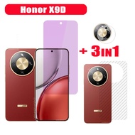 Honor X9D Tempered Glass Screen Protector Honor X7D X7C X7B X7A X6C X6B X8C X8B Camera Lens Film+bac