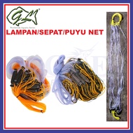 GL Puyu Net Lampan/Sepat Net Pukat Ikan 5A 6A Jaring Ikan Pukat Ikan Puyu Lampan Sepat Fishing Premi