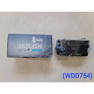 Rear Disc Brake Pads Toyota FORTUNER 2.8 V 4 2 4 2.7 Year 2015 2.4 G 15 MUSASHI Brand Set Of 500-