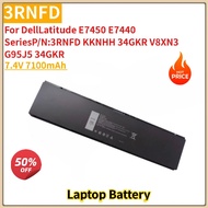 100% New 3RNFD Laptop Battery 7.4V 7100mAh for Dell Latitude 14 7000 7440 7450 E7440 E7450 E7420 E74