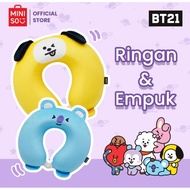miniso X BT21 UPILLOW BTS ARMY NECK PILLOW U-PILLOW RJ MANG COOKY TATA KOYA CHIMMY / NECK PILLOW USH