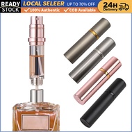 1pc Refillable Perfume Atomizer Spray Bottle Portable Self Pump Perfume Subpackage Bottle 5ml Alumin