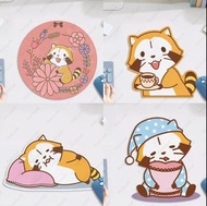 小浣熊 puchi rascal 滑鼠墊 桌面 電腦墊 mouse pad 卡通 辦公 文具 office 鼠標墊