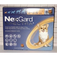 Nexgard Spectra for Dogs BB 2 - 3.5 kg
