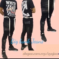 SKINNY RIPPED JEANS hot item  padu