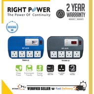 RIGHT POWER AVR 800VA (TR800-LE) / 1000VA (TR1000-LE) AUTOMATIC VOLTAGE REGULATOR WITH 4 BRITISH UK 