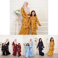 Baju kurung sedondon ibu dan anak Baju Raya Sedondon