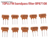 ont  10Pcs Ceramic Filter FM Bandpass Filter BP87108 87-108KHZ High Frequency 3 Pin Accessories n