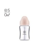 Simba Honey Gold Glass Wide Mouth Anti-Colic Baby Bottle 180ml (SW6941 Round Hole Chestnut Powder)