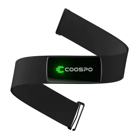 COOSPO H9Z Rechargeable Heart Rate Monitor Chest Strap HR Sensor HRM Bluetooth5.0 ANT+ IP67Waterproo