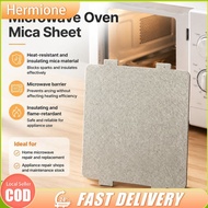 3Pcs Microwave Oven Mica Plate Heat-resistant Mica Flakes 10.8CM*9.9CM Microwave Oven Accessories