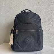 Kipling กระเป๋าเป้รูปลิงกระเป๋าคอมพิวเตอร์ขนาดกลางกระเป๋านักเรียนความจุขนาดใหญ่สำหรับผู้ชายและผู้หญิ