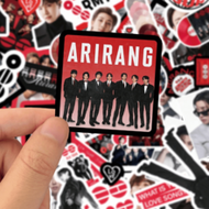 6 Pages/110 Stickers, K-POP B/TS, New And Old Photos, Design, Casual Style, ARMY OT7, ARIRANG, Elega