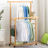 Clothes Hanger Pole Bedroom Floor Vertical Clothes Rack Coat and Cap Clothes Hanger Indoor Home Storage Simple/Bamboo trapezoidal Shape Clothes Stand / Clothes Stand / Clothes