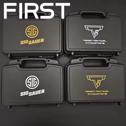 SIG TTI Tactical Portable Plastic Hard Toolbox Sponge Shockproof Protective Carrying Case Outdoor Hu