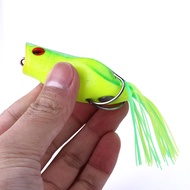 Jump Frog Haruan Soft Popper Frog Top Water Fishing Lure Katak Tiruan Casting Toman Mega 鱼饵 路亚