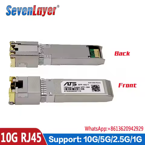 SFP+ module RJ45 Switch gbic 10G connector Copper RJ45 SFP module Gigabit Ethernet port Compatible F