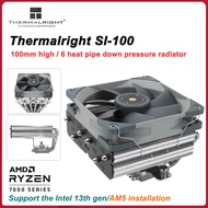 Thermalright SI-100 White ARGB 6 Heat Pipe Pure Copper Push Down CPU Cooler 100mm AGHPIII Radiator F